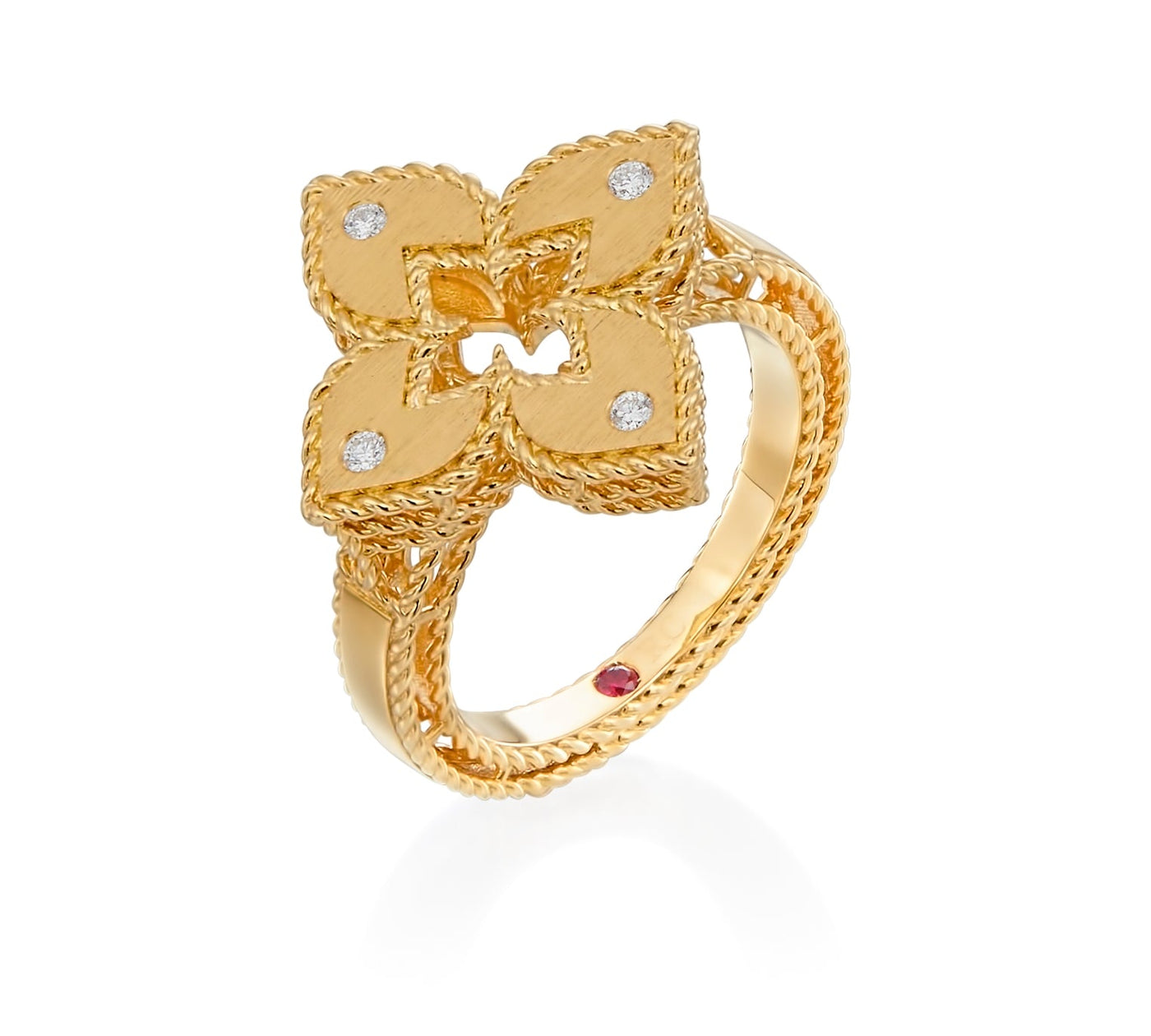 Diamond Princess Ring - R143 — N+A - Handmade Fine Jewelry in NYC